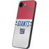 NFL New York Giants White Striped iPhone 16e Skin