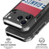 NFL New York Giants White Striped iPhone 18 Pro Clear Case