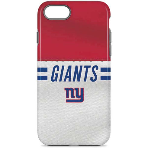 NFL New York Giants White Striped iPhone 8 Pro Case