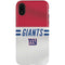NFL New York Giants White Striped iPhone XR Pro Case