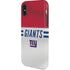 NFL New York Giants White Striped iPhone XS Pro Case