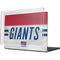 NFL New York Giants White Striped MacBook Pro 14in (2021-24) Case plus Skin