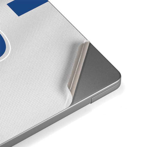 NFL New York Giants White Striped Apple MacBook Pro 14-inch Skin