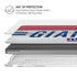 NFL New York Giants White Striped MacBook Cases