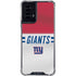 NFL New York Giants White Striped Moto G Power 5G (2024) Clear Case