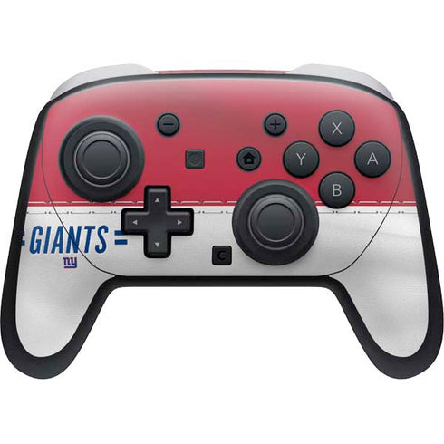 NFL New York Giants White Striped Nintendo Skins