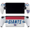 NFL New York Giants White Striped PlayStation Portal Remote Player Skin