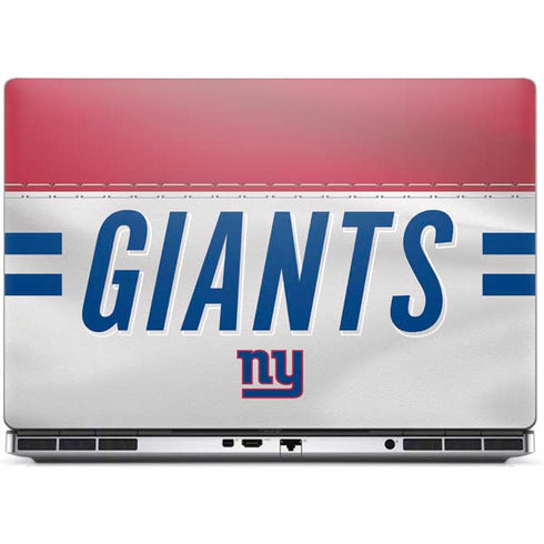 NFL New York Giants White Striped Dell Precision Skin