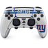NFL New York Giants White Striped PS5 DualSense Edge Pro Controller Skin