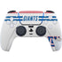NFL New York Giants White Striped PS5 Pro Disk Bundle Skin