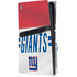 NFL New York Giants White Striped PlayStation PS5 Skins