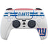 NFL New York Giants White Striped PlayStation PS5 Skins