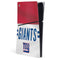 NFL New York Giants White Striped PS5 Slim Digital Edition Console Skin
