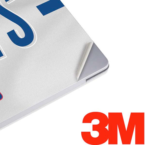 NFL New York Giants White Striped Surface Laptop 3 13.5in Skin