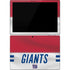 NFL New York Giants White Striped Surface Pro 7 Skin