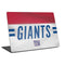 NFL New York Giants White Striped Laptop Skins