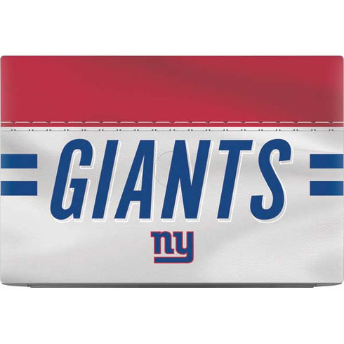 NFL New York Giants White Striped Dell XPS Skin