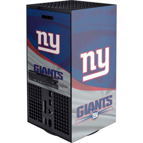 NFL New York Giants XBox Series X Digital Edition Console Skin