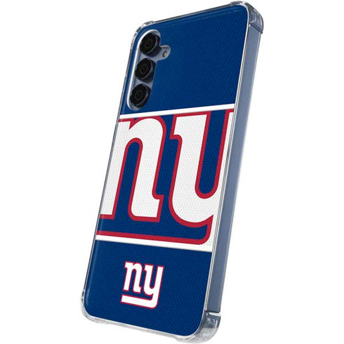 NFL New York Giants Zone Block Galaxy A35 5G Clear Case