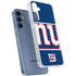 NFL New York Giants Zone Block Galaxy A55 5G Clear Case