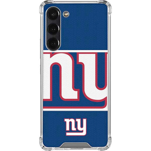 NFL New York Giants Zone Block Galaxy S24 FE Clear Case