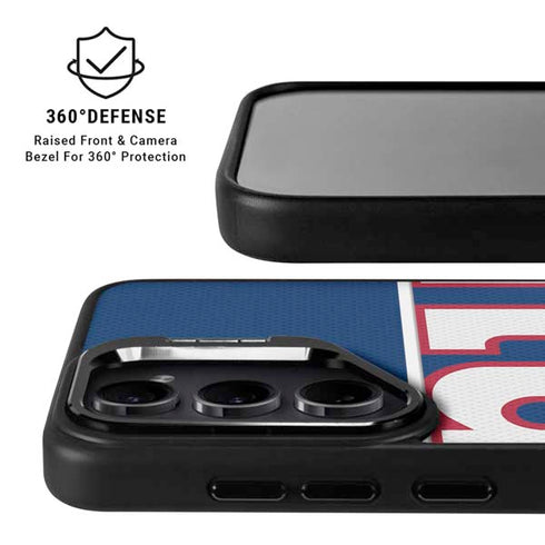 NFL New York Giants Zone Block Galaxy S25 Kickstand Case