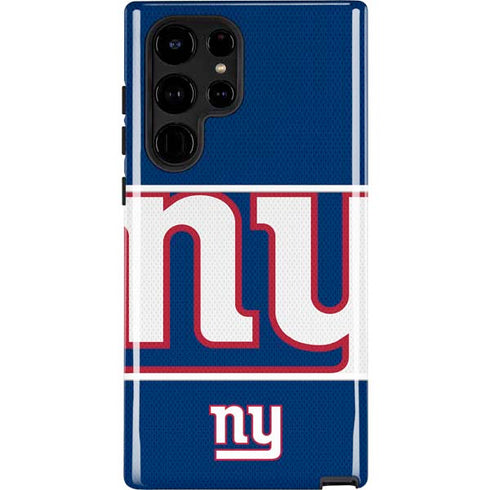 NFL New York Giants Zone Block Galaxy Cases