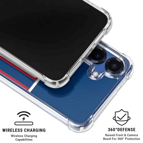 NFL New York Giants Zone Block Galaxy S25 Clear Case