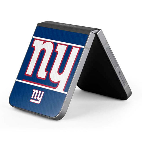 NFL New York Giants Zone Block Galaxy Z Flip6 Skin