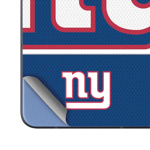 NFL New York Giants Zone Block Galaxy Z Fold5 5G Skin