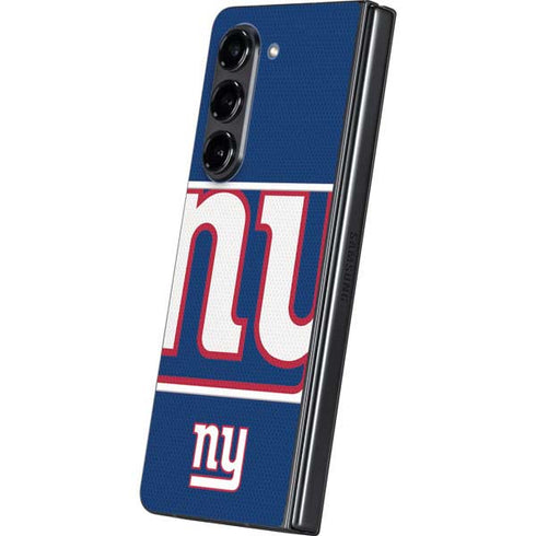 NFL New York Giants Zone Block Galaxy Z Fold5 5G Skin