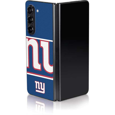 NFL New York Giants Zone Block Galaxy Z Fold5 5G Skin