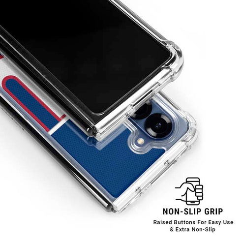 NFL New York Giants Zone Block Galaxy Z Fold6 Clear Case