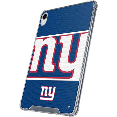 NFL New York Giants Zone Block iPad 11th Gen (2025) Clear Case
