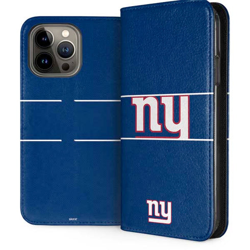 NFL New York Giants Zone Block iPhone 13 Pro Max Folio Case