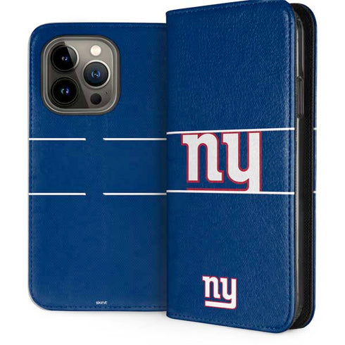NFL New York Giants Zone Block iPhone 14 Pro Folio Case