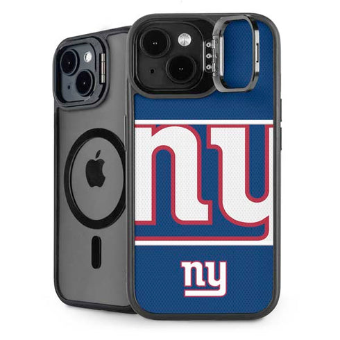 NFL New York Giants Zone Block iPhone 15 Plus Kickstand Case