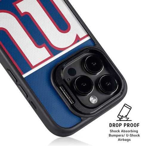 NFL New York Giants Zone Block iPhone 15 Pro Max Kickstand Case