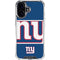 NFL New York Giants Zone Block iPhone 16 Clear Case