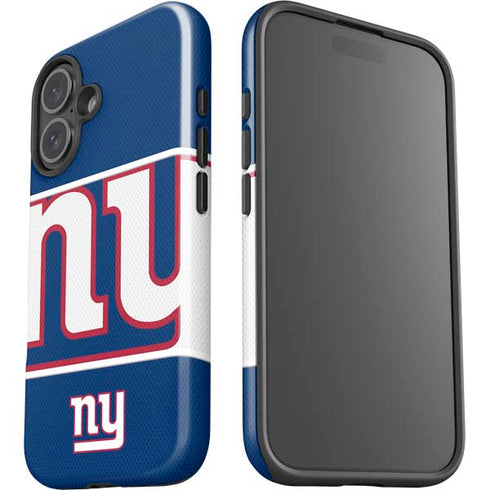NFL New York Giants Zone Block iPhone 16 Impact Case