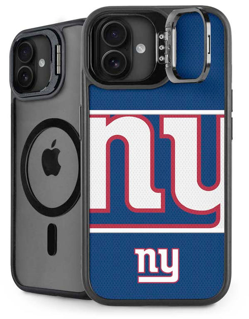 NFL New York Giants Zone Block iPhone 16 Plus Kickstand Case
