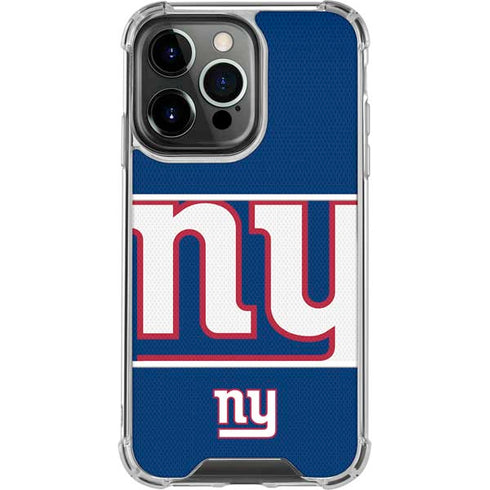 NFL New York Giants Zone Block iPhone 16 Pro Clear Case