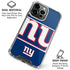 NFL New York Giants Zone Block iPhone 16 Pro Clear Case