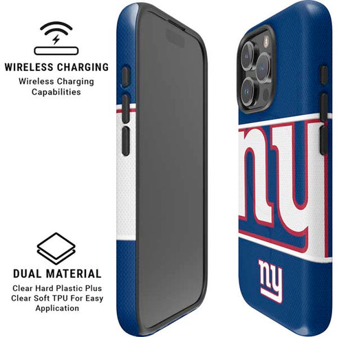 NFL New York Giants Zone Block iPhone 16 Pro Magsafe Impact Case