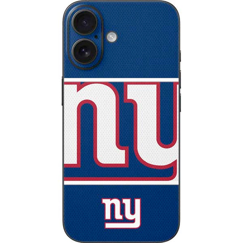 NFL New York Giants Zone Block iPhone 16 Skin