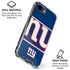 NFL New York Giants Zone Block iPhone 16e Clear Case