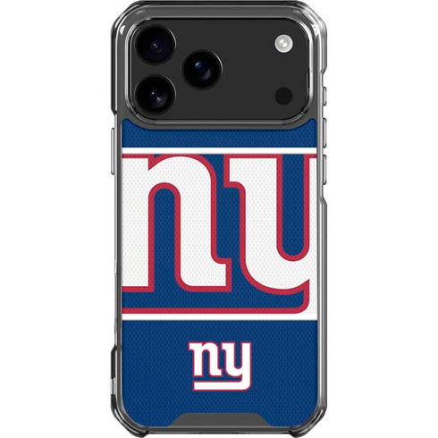 NFL New York Giants Zone Block iPhone 18 Pro Max Clear Case