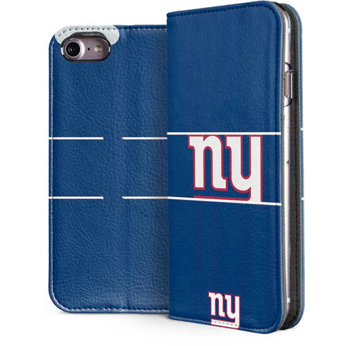 NFL New York Giants Zone Block iPhone 7 Folio Case