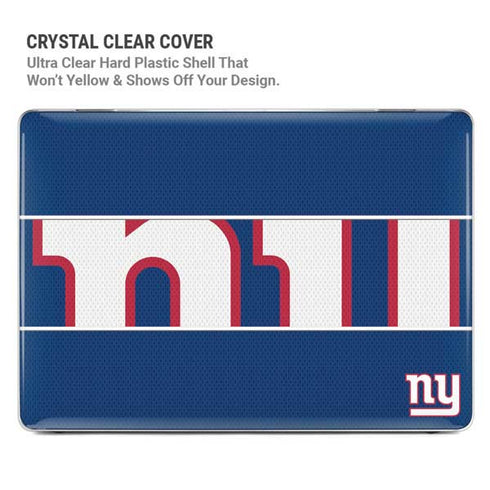 NFL New York Giants Zone Block MacBook Pro 14in (2021-24) Case plus Skin
