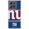 NFL New York Giants Zone Block Moto G Play 5G (2025) Clear Case